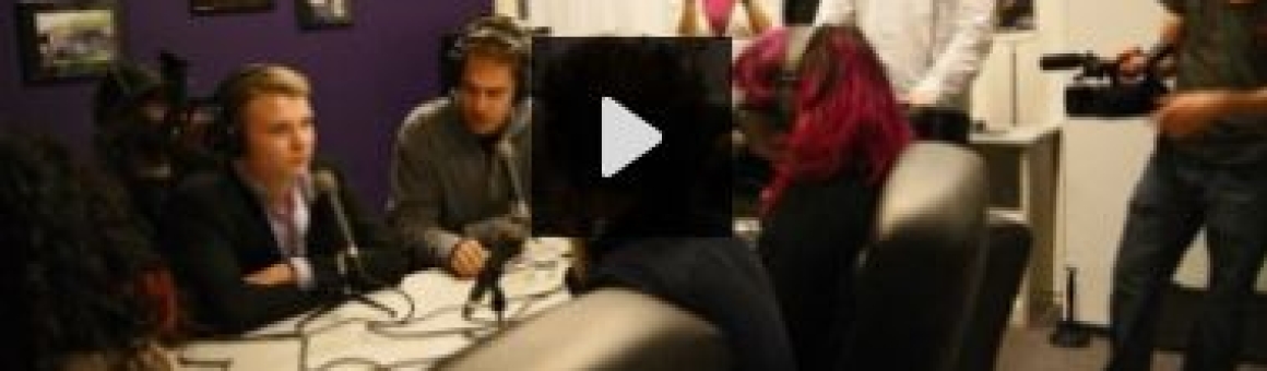 Internationale radio show met jongerengroep uit Italië